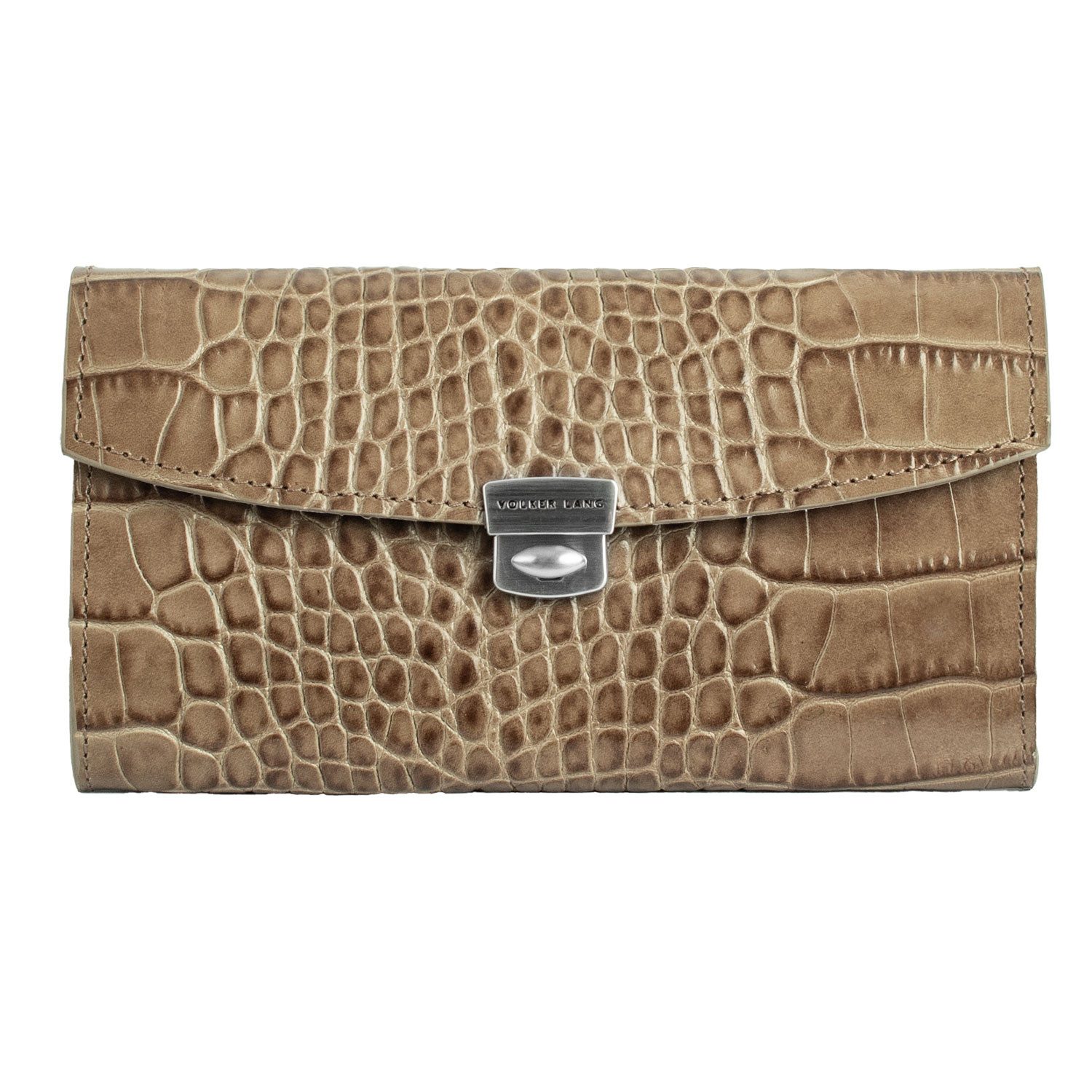 VOLKER LANG Kellnerbörse YEN - Kleine Kellnerbörse aus Leder mit Kartenfäch günstig online kaufen