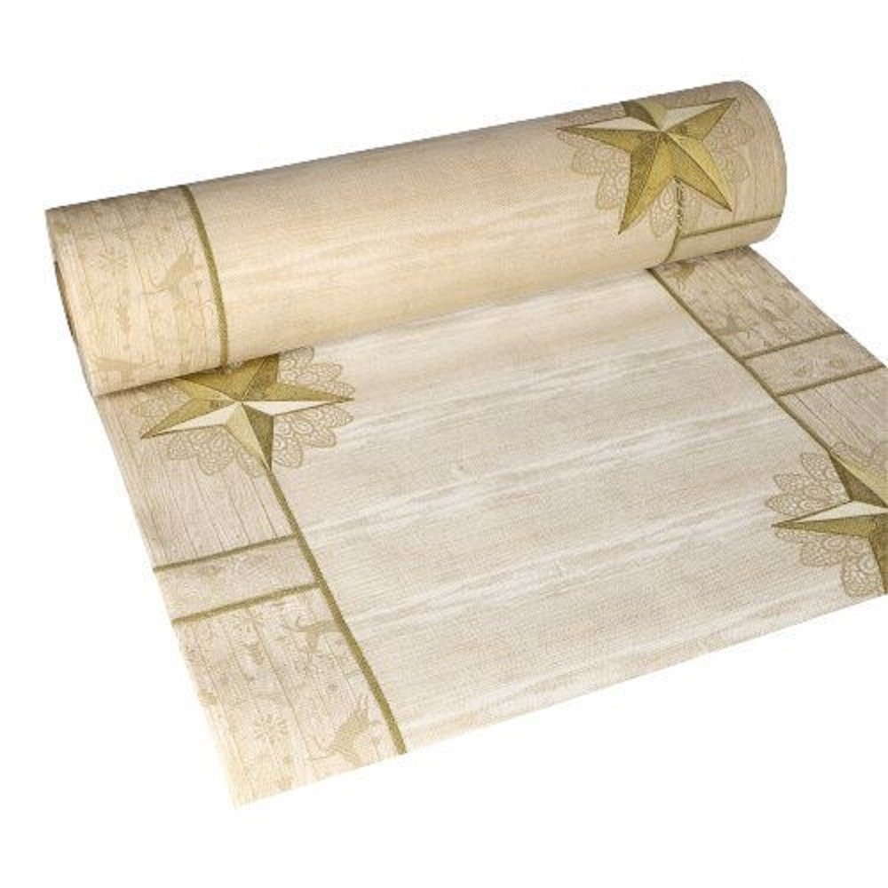 PAPSTAR Узкие скатерти 24 Meter Узкие скатерти RISING STAR 40cm - champagner, 4-lagig