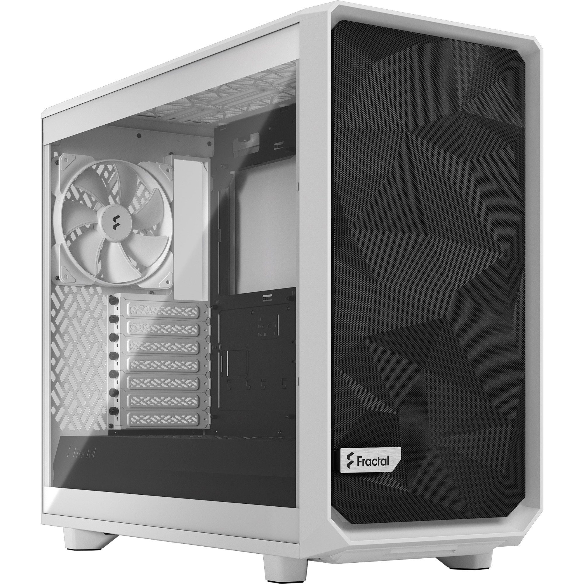 PC-Gehäuse Fractal Design Meshify 2 Lite White TG Clear