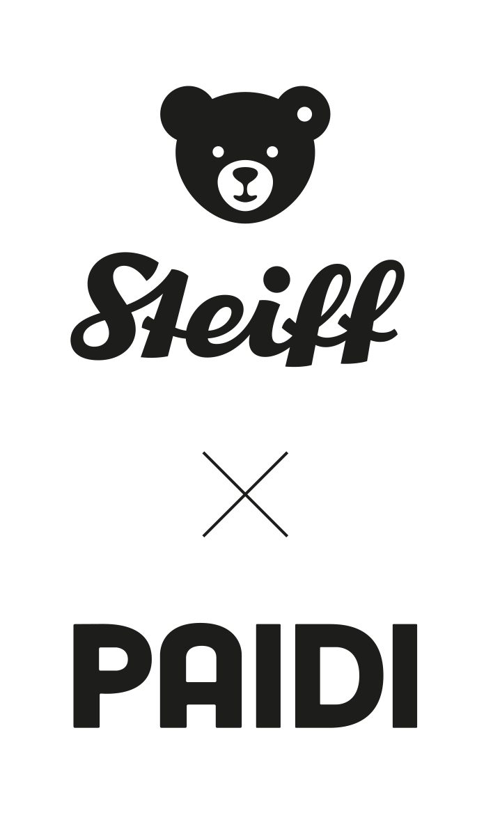 PAIDI headboard LOTTE & FYNN Steiff by PAIDI, plush teddy bear, edge protection, extra soft padding, fits any changing table, washable