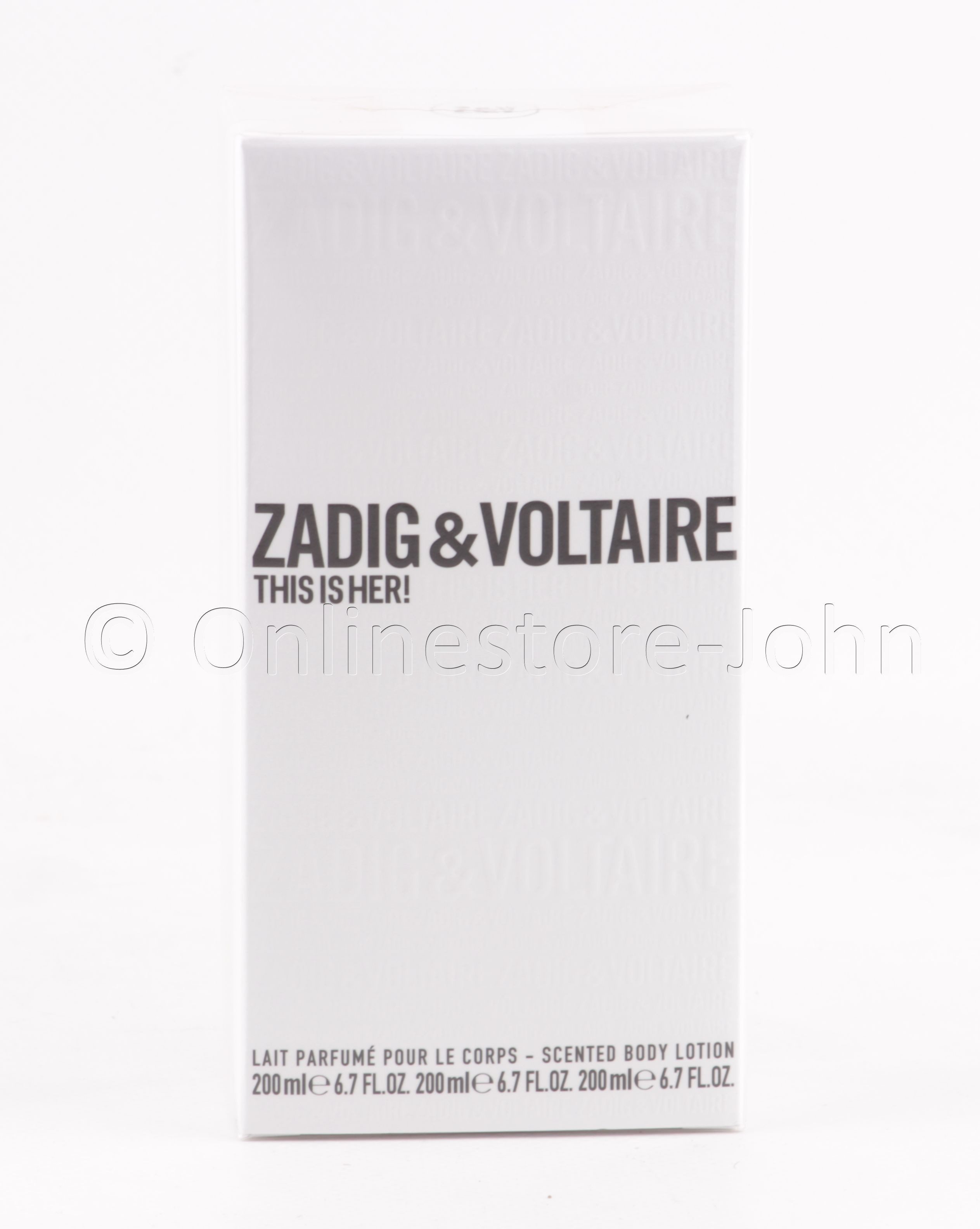 ZADIG & VOLTAIRE Bodylotion This is Her!