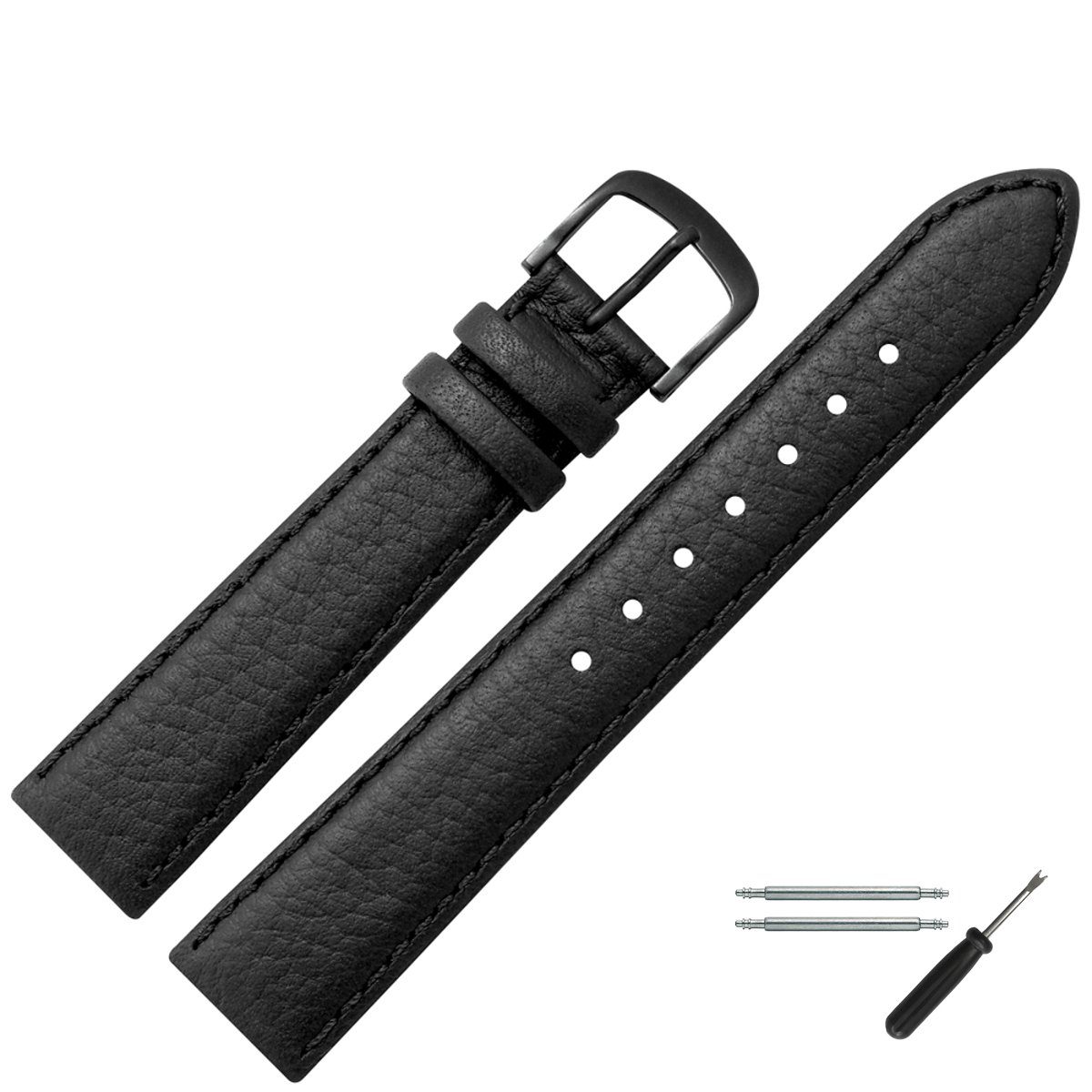 MARBURGER Uhrenarmband 20mm Leder Shrunk Geschmrumpft günstig online kaufen