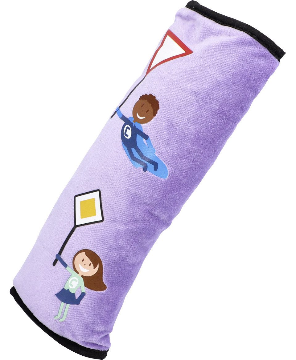 Cartrend Gurtpolster Cartrend Kids Gurtkissen lila