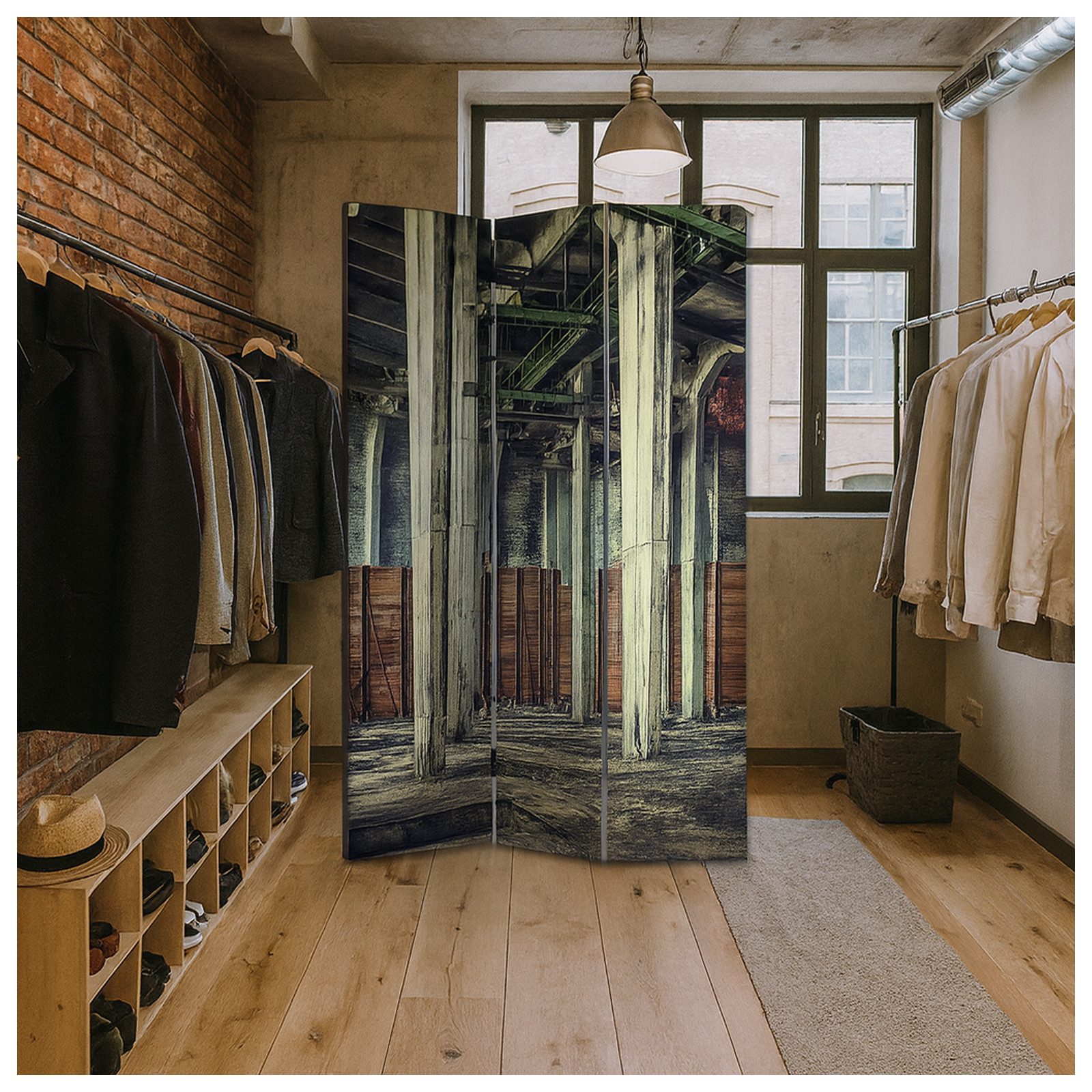 HTI-Line Paravent Paravent Lost Places (Stück, 1 St., 1 Paravent), Raumteil günstig online kaufen