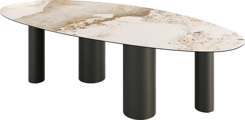 DELIFE Esstisch Edge, Oval Keramik Minas günstig online kaufen