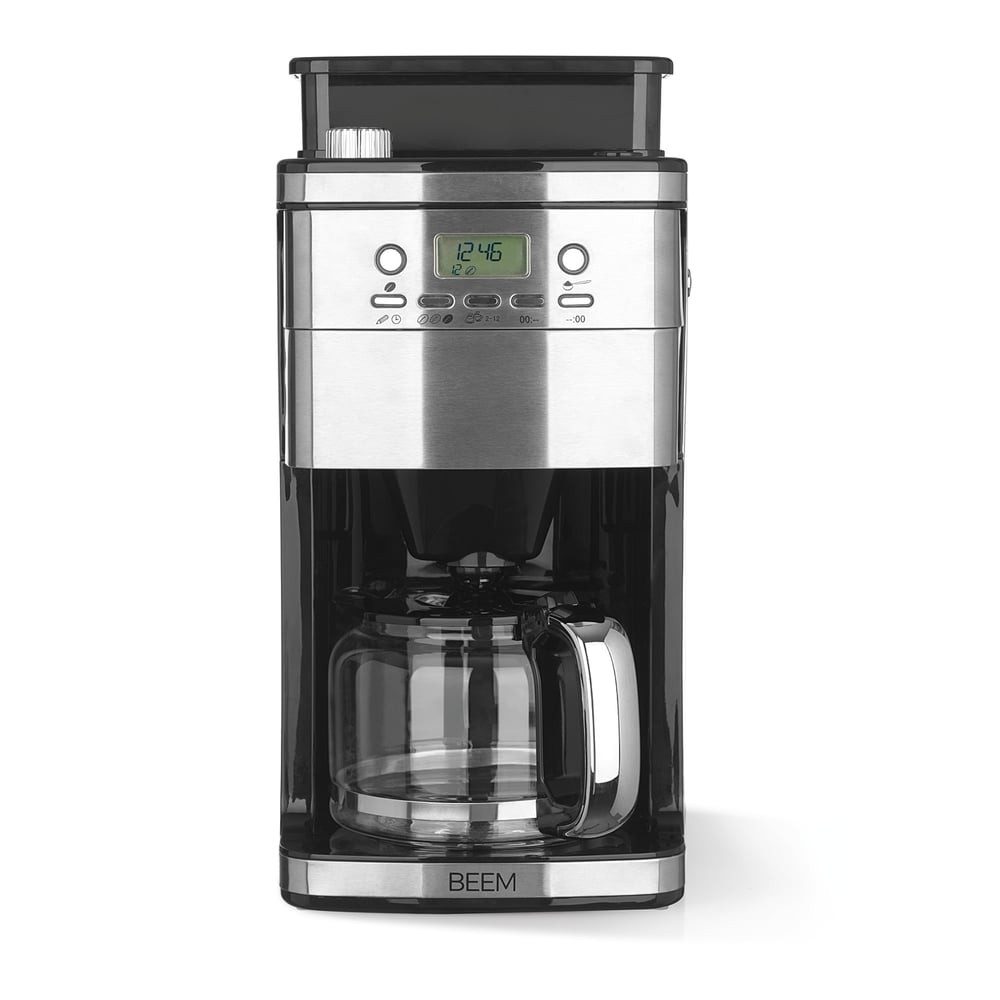 BEEM Filterkaffeemaschine BEEM FRESH-AROMA-PERFECT SUPERIOR Filterkaffeemaschine mit Mahlwerk - Glas, FRESH-AROMA-PERFECT SUPERIOR