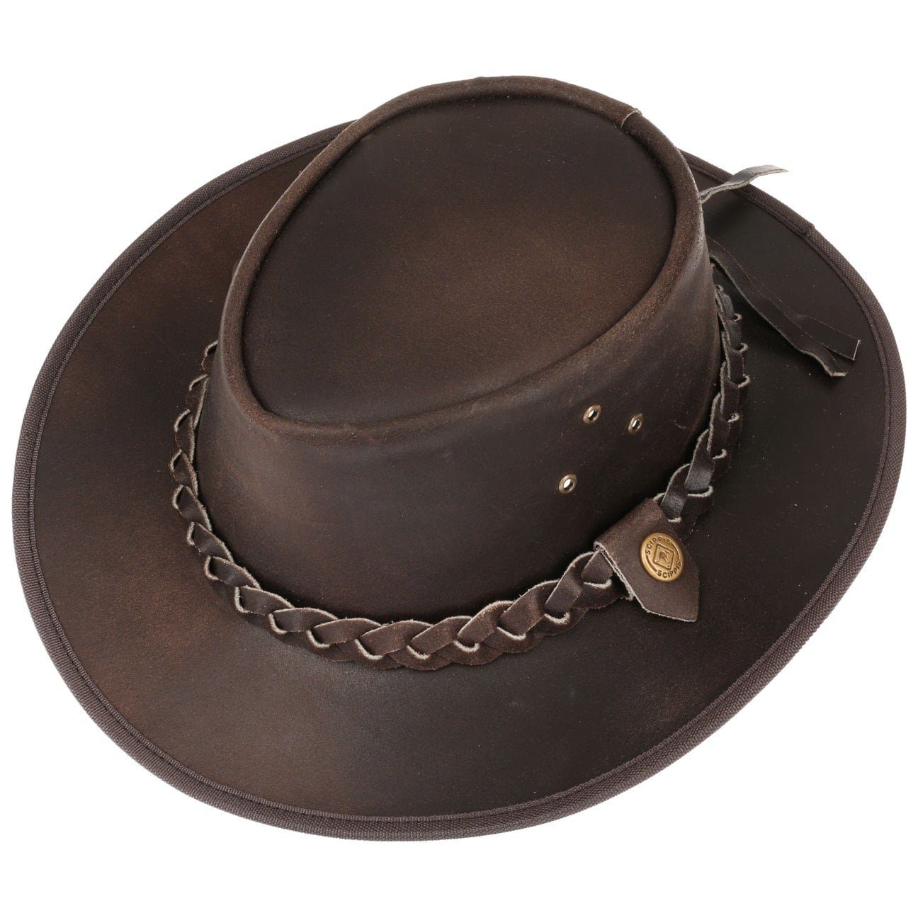 Scippis Cowboyhut (1-St) Lederhut mit Lederband