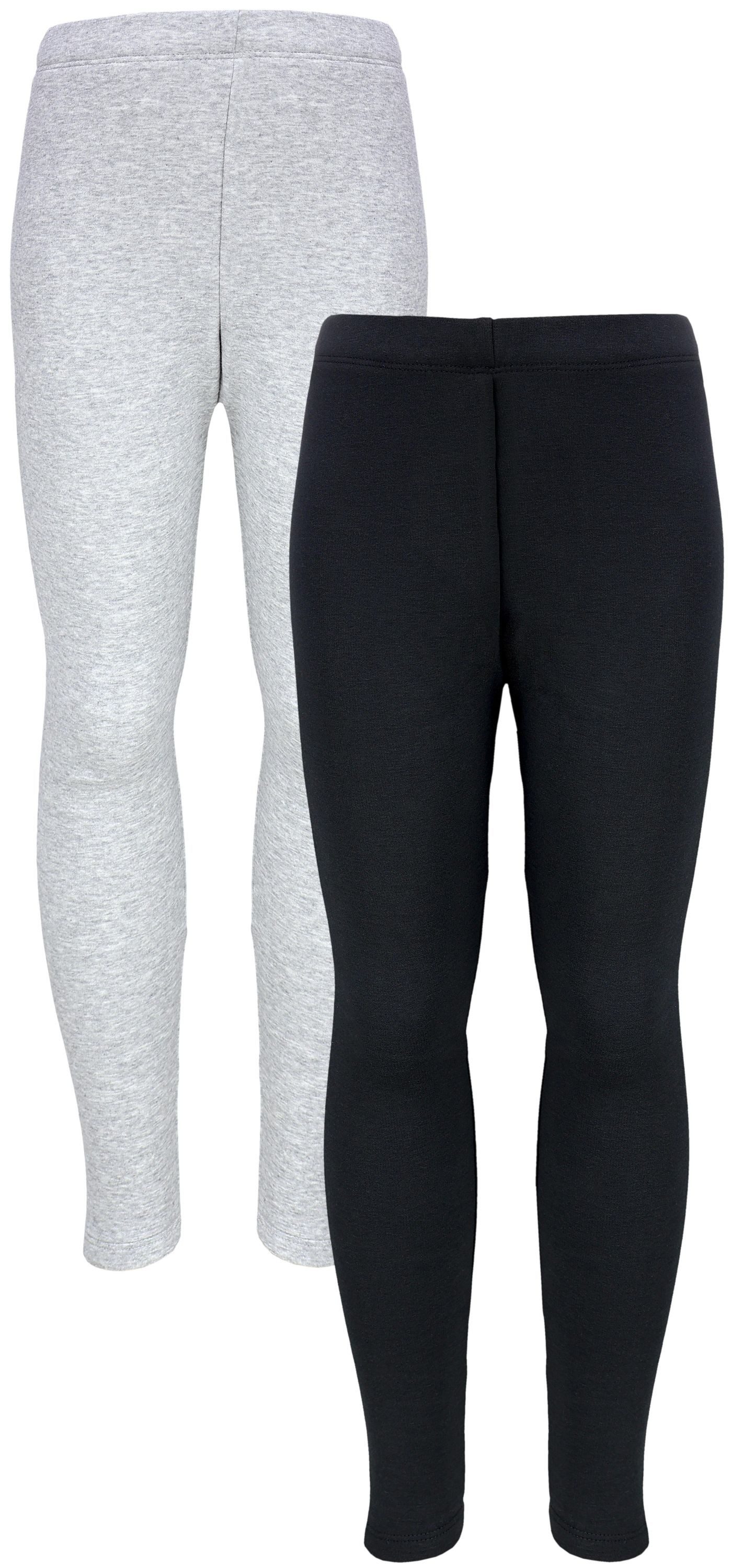 TupTam Thermoleggings Mädchen Leggings 2er PACK WinterleggingsThermo Gefüttert Fleece