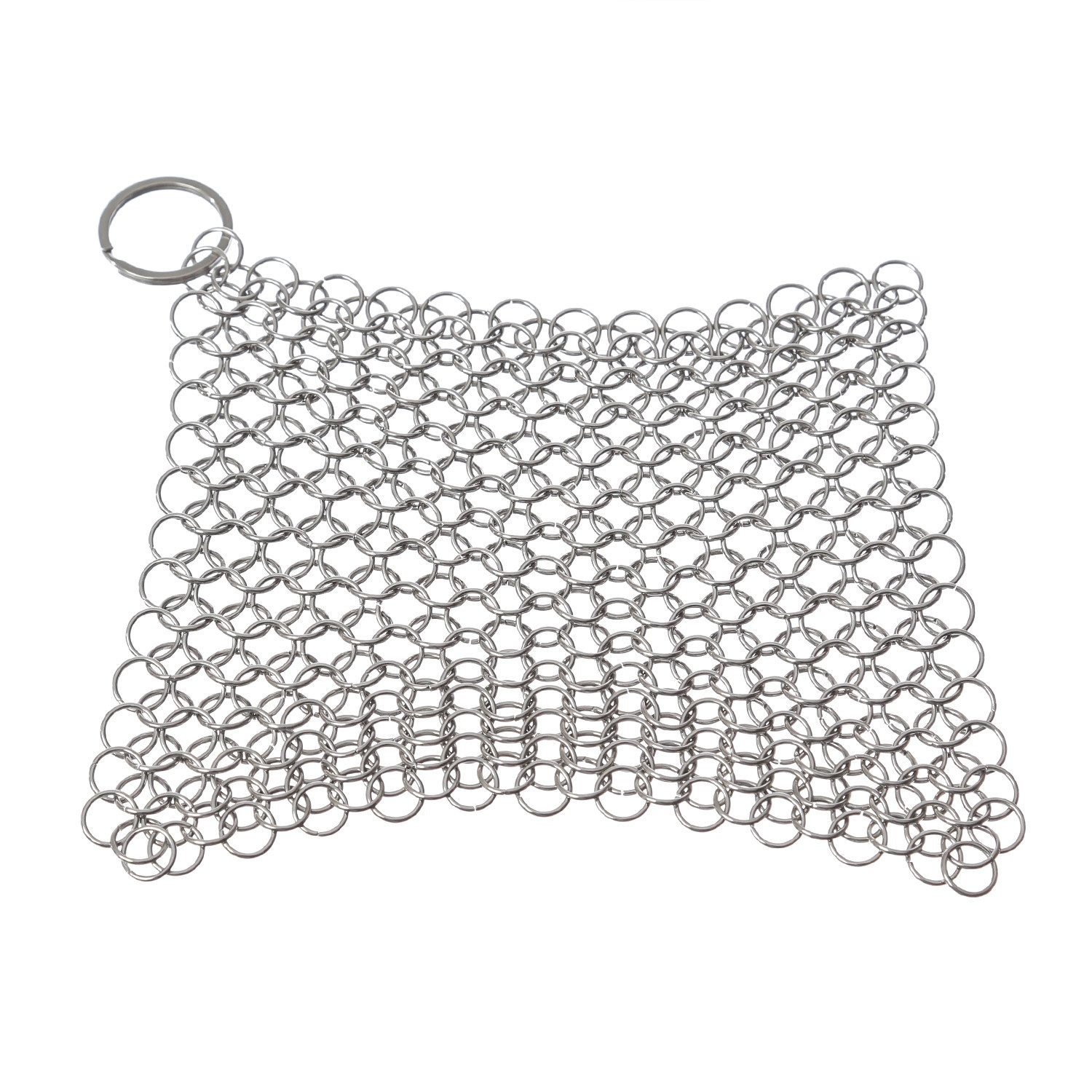 YOUCAMP Grillbürste Ringreiniger Gusseisen Feuertöpfe Netzreiniger Edelstahl 12,5x12,5cm