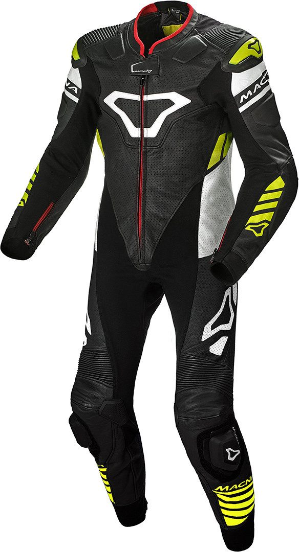 Motorradkombi Tracktix 1-Teiler perforierte Motorrad Lederkombi