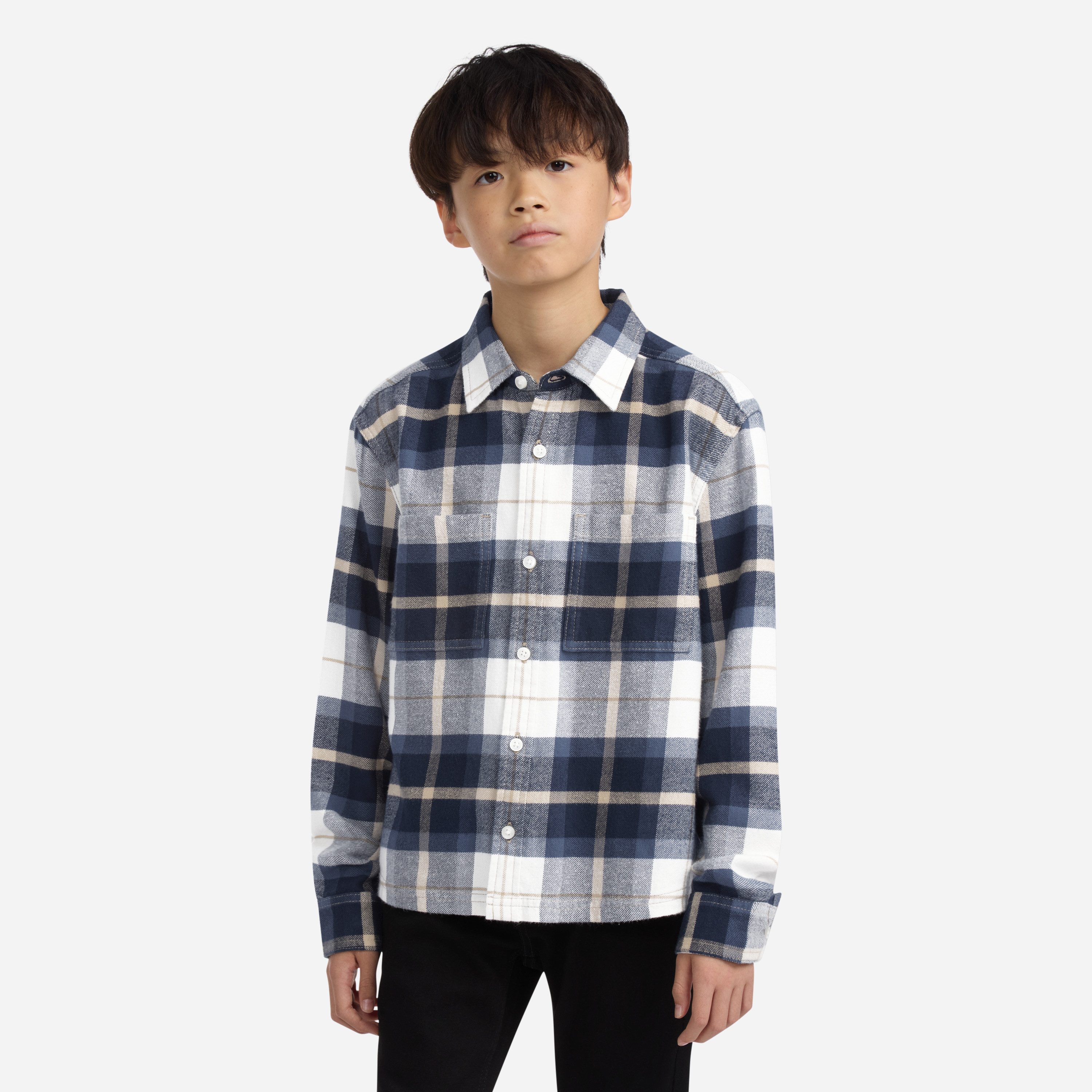 Abercrombie Kids Flanellhemd kariert, mit Brusttaschen, for boys