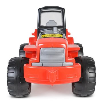 Polesie Spielzeug-Auto Spielzeug Radlader 56849, Frontlader beweglicher Arm Trecker Baumaschine