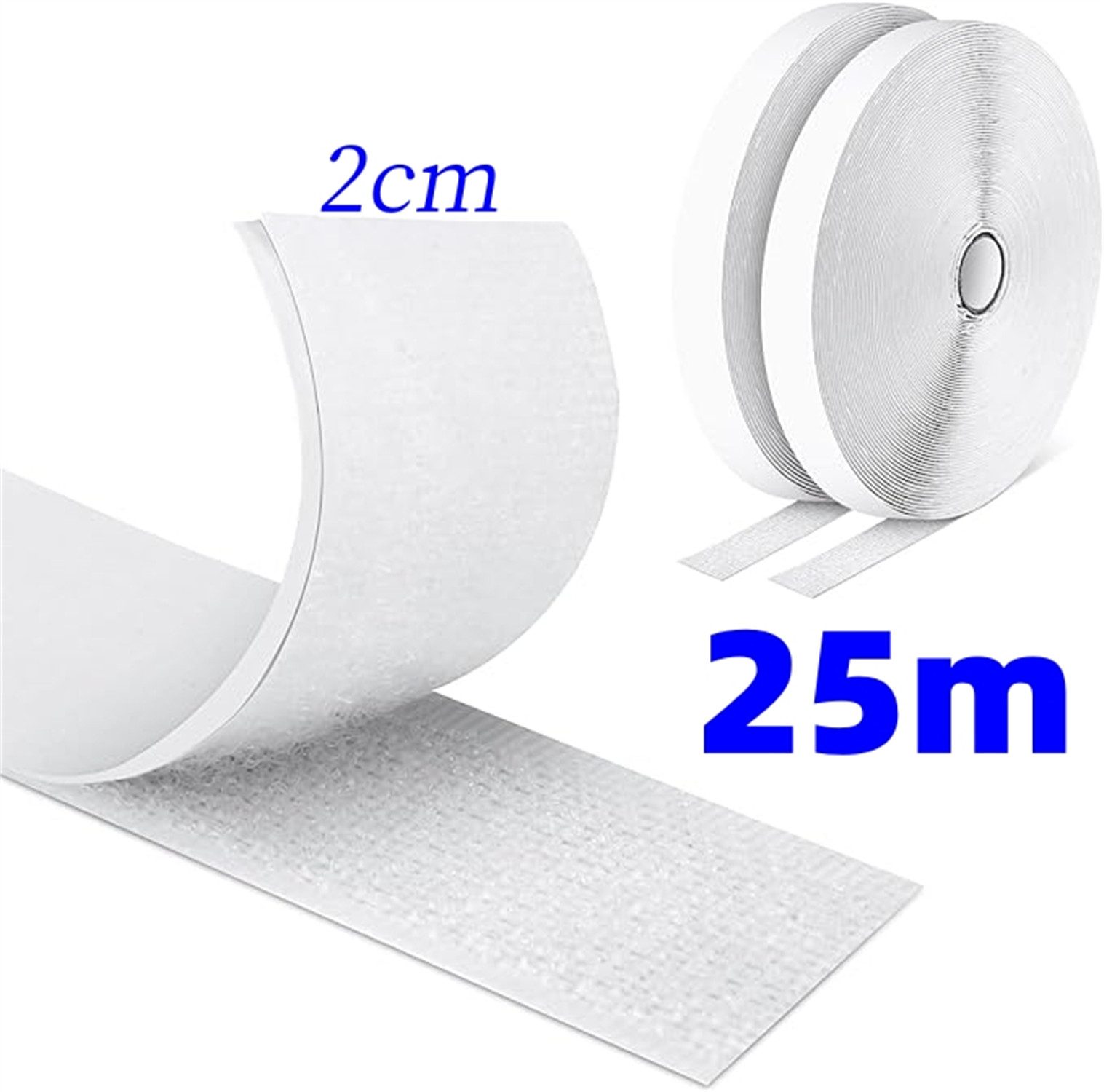 XDeer Klettband Selbstklebend, Extra Stark, 25 günstig online kaufen