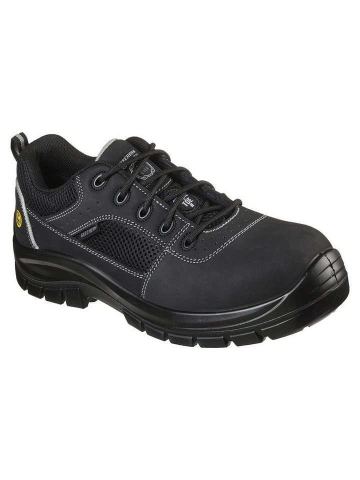 Skechers TROPHUS Sicherheitsschuh S1 P ESD, durchtrittsicher, bequem und elektrisch  ableitend, Standard: EN ISO 20345:2011 BS EN 61340-5-1: 2016-BN IEC  61340-4-3: 2018