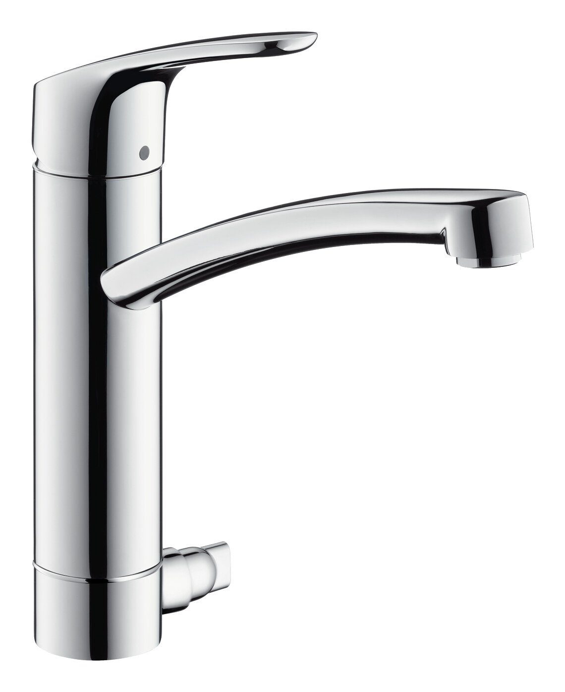 hansgrohe Küchenarmatur Focus M41 Küchenmischer 200 1jet mit Geräteabsperrventil