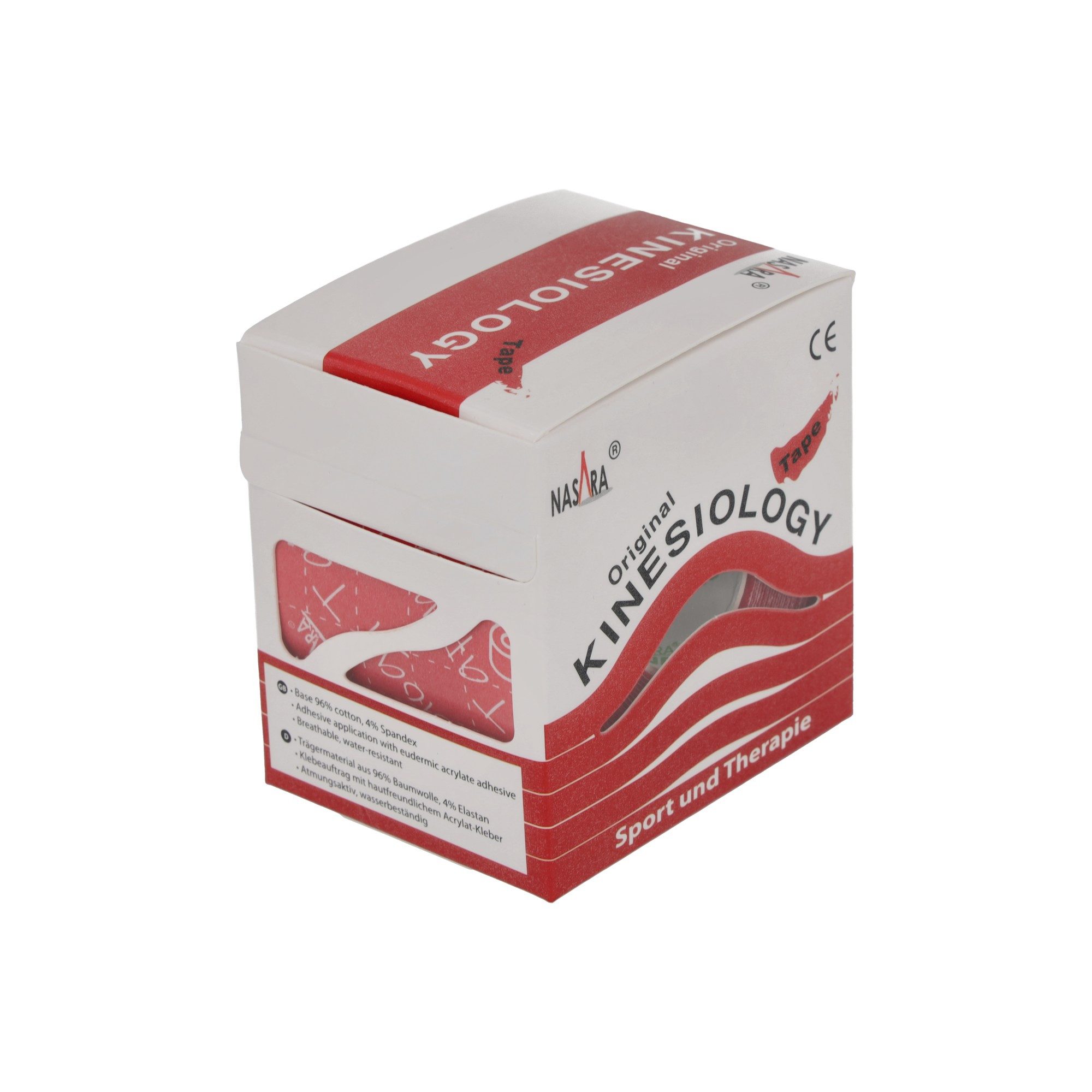 NASARA Kinesiologie-Tape 5cm x 5m 12 Farben