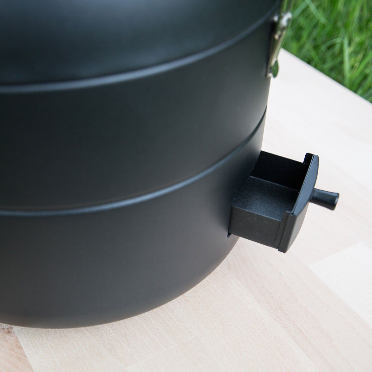 TAINO Camping-Gasgrill Grill-To-Go, Edelstahl-Brenner, 2,5 kW, Fettsammler – Bild 5 von 5