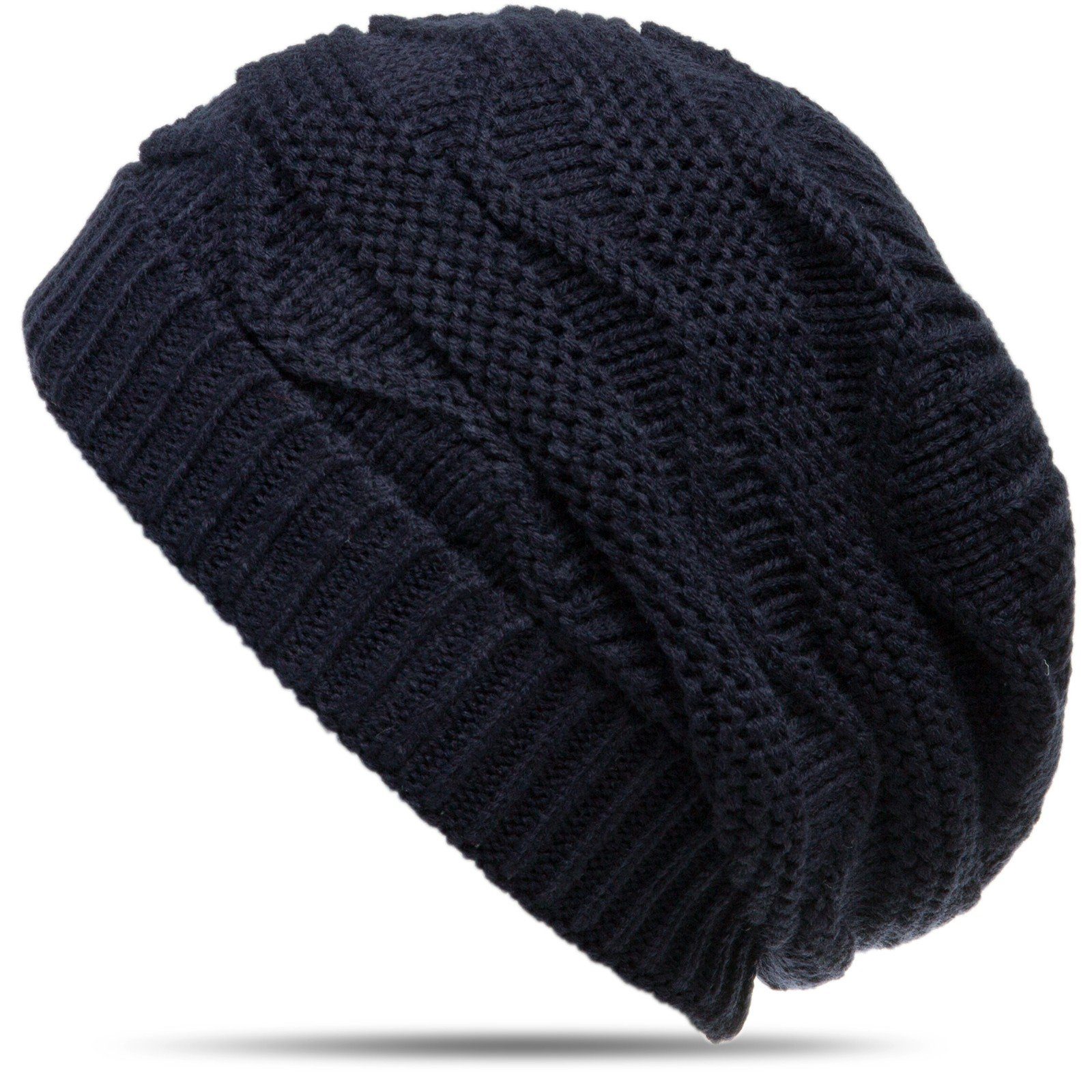 Caspar Beanie MU115 grob gestrickte Damen Winter Mütze günstig online kaufen