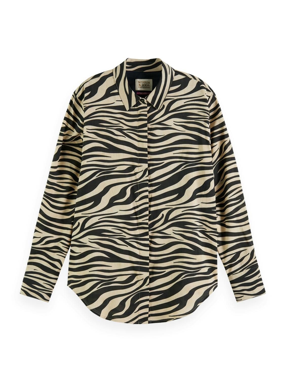 Scotch & Soda T-Shirt Relaxed fit shirt with animal print, tiger