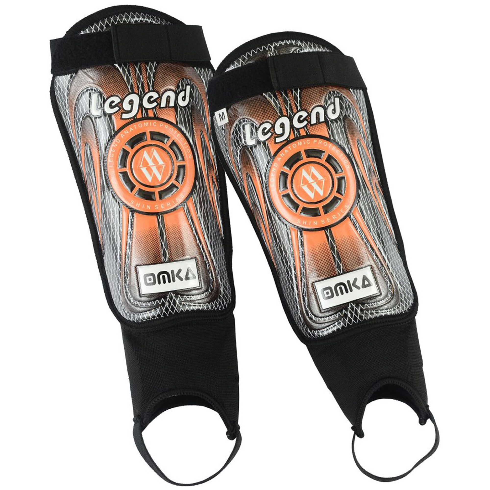 OMKA Fußball Schienbeinschoner OK400, Shinguard Schienbeinschoner Fußball-Schützer – Bild 2 von 5