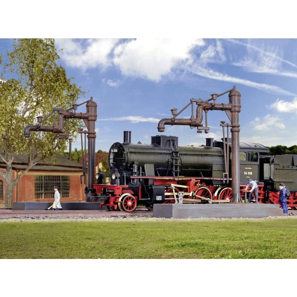 Kibri Modelleisenbahn-Set H0 Wasserkran mit Gelenkausleger, 2er 39422