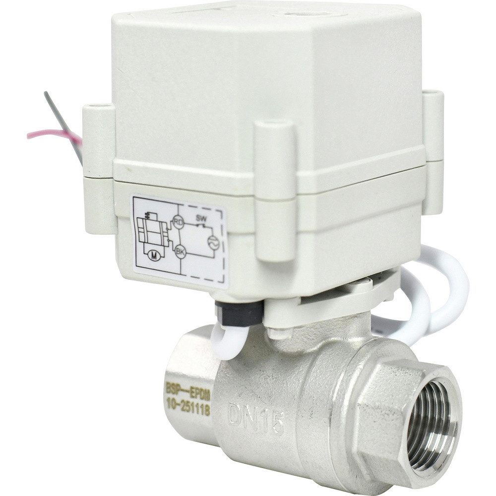 TRU COMPONENTS Sensor TRU COMPONENTS TC-A20-T15-S2-C Kugelhahn Failsafe 0 bis 10 bar