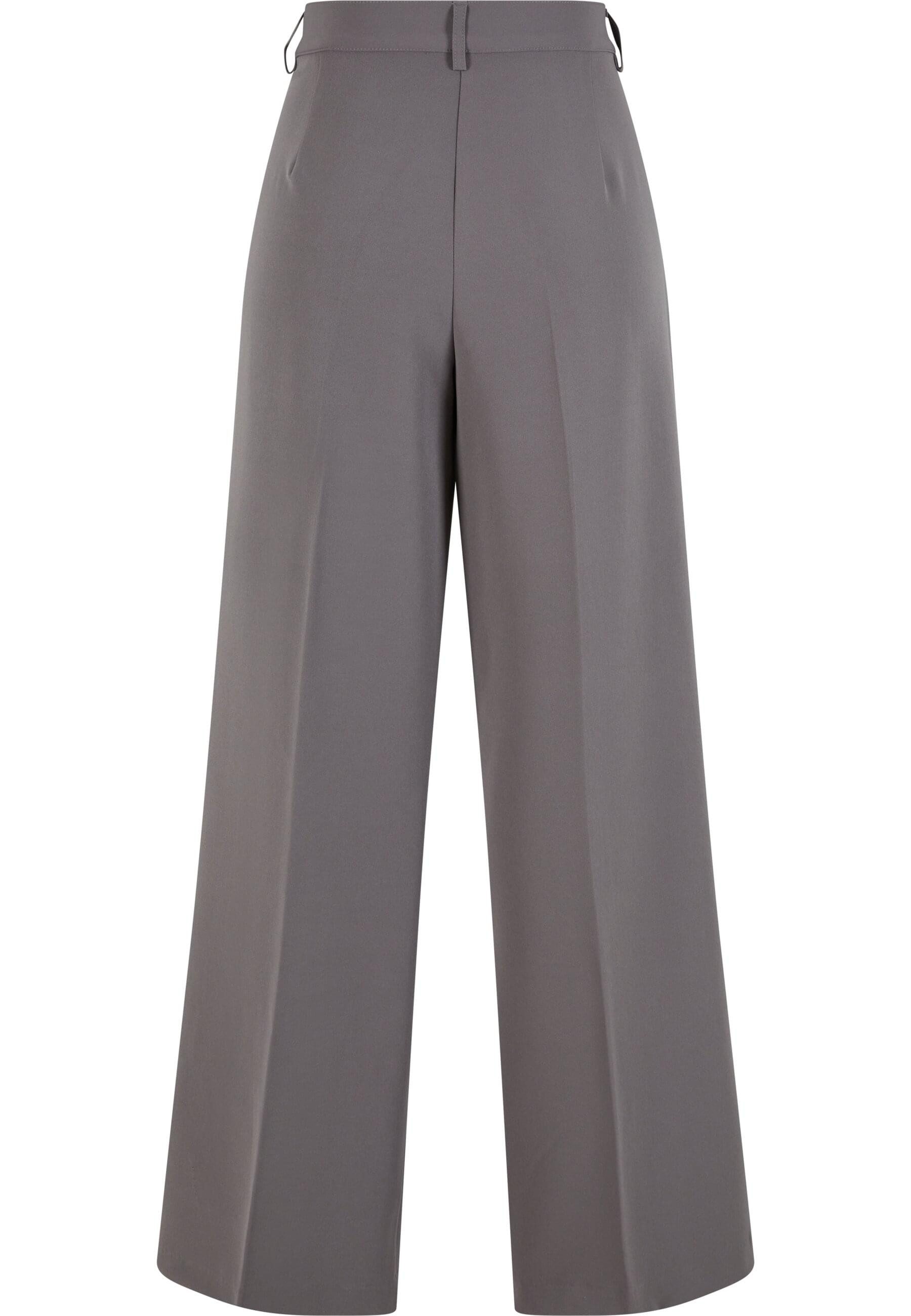 URBAN CLASSICS Stoffhose Urban Classics Ladies Wide Leg Trousers (1-tlg) günstig online kaufen