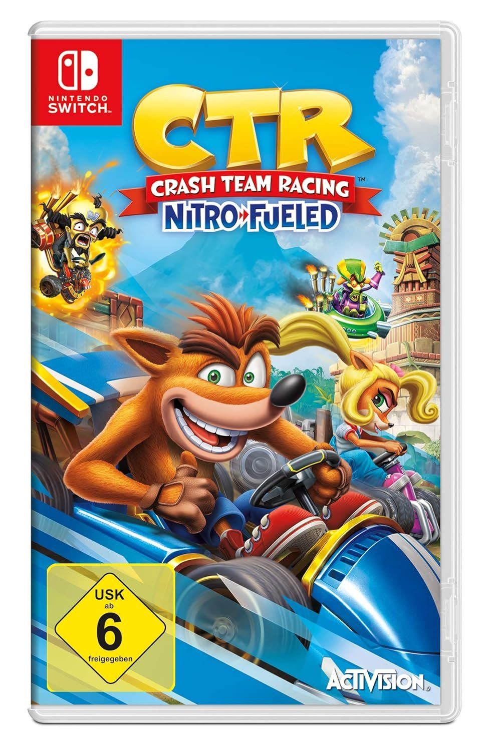 Crash Bandicoot CTR Crash Team Racing Nitro Fueled Nintendo Switch