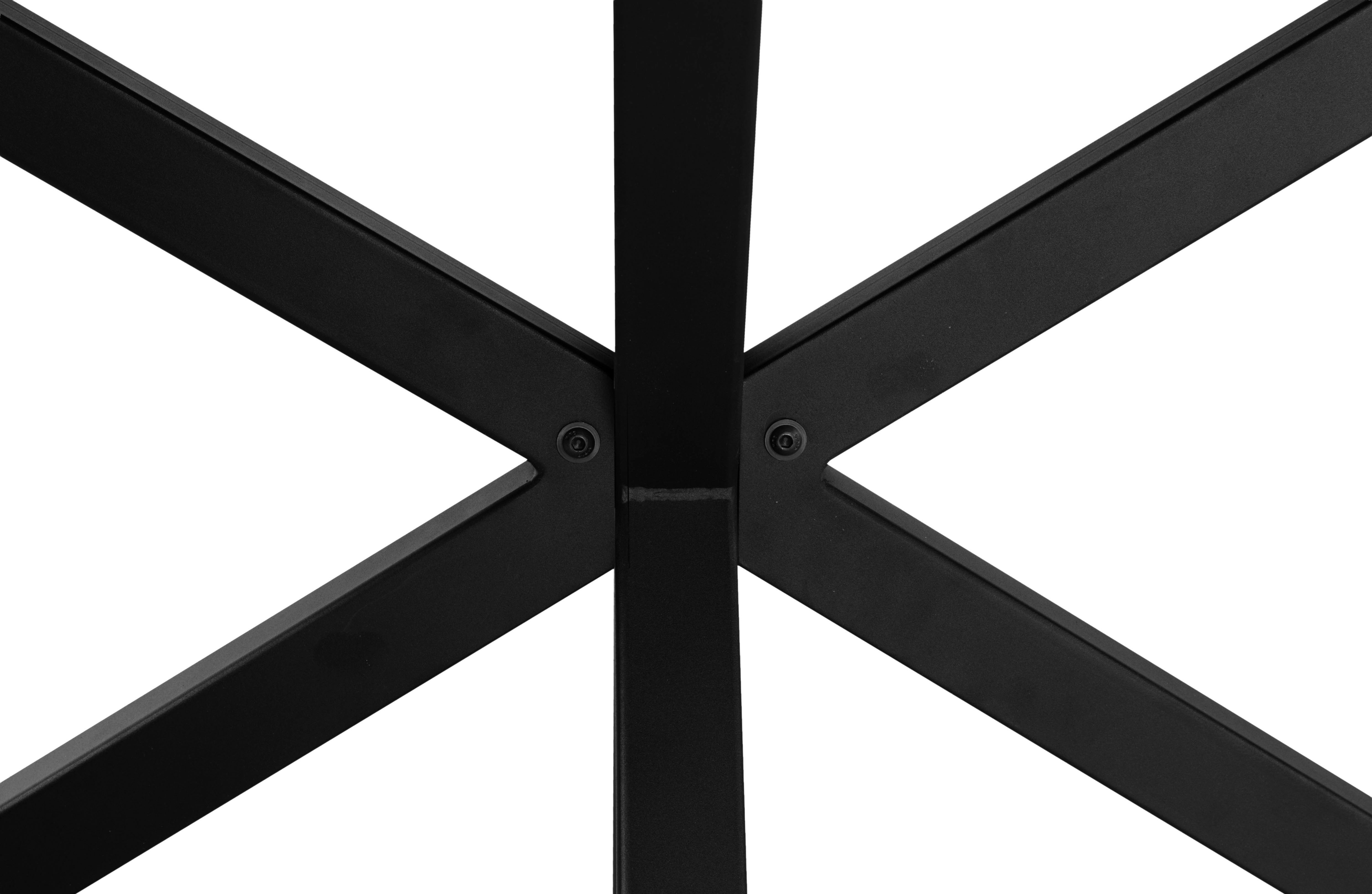 OMG Design Esstisch Kent (1-St), Hochwertige Melamin-Tischplatte mit Metallgestell