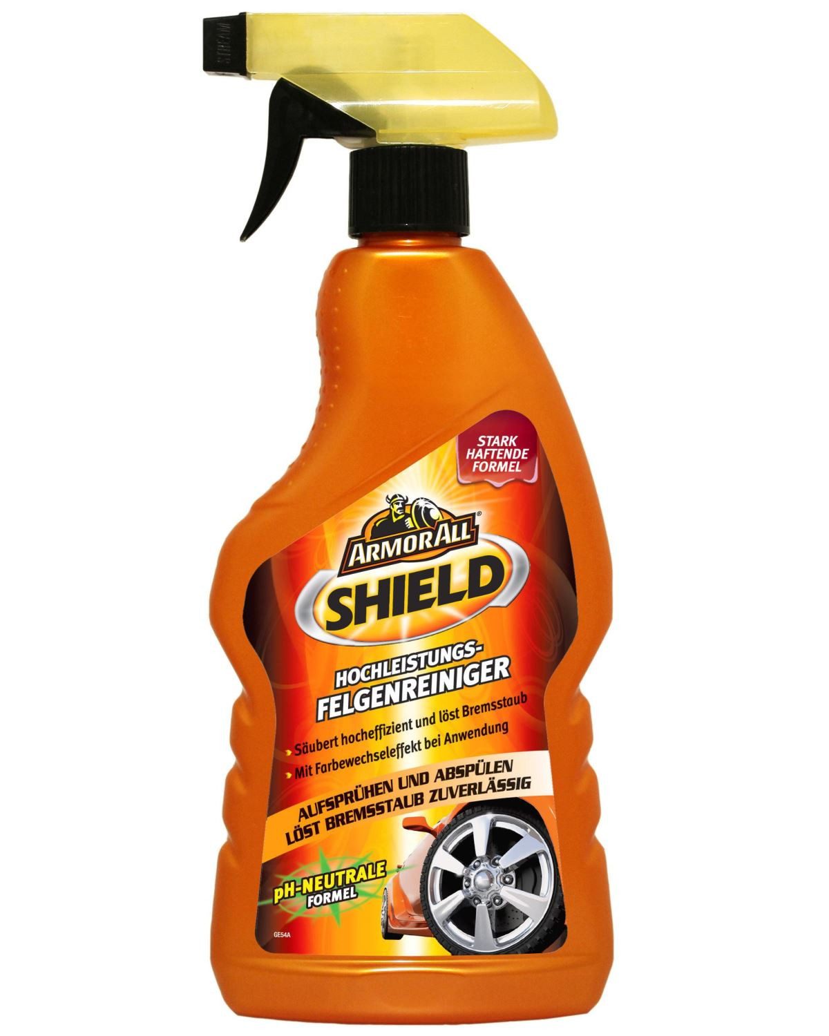 Armor All Felgen-Reiniger 500ml selbstaktiv Reinigung Felgenreiniger (Auto Reinigung Spray Pflege Alufelgen Reifen-Reiniger Selbstaktiv)