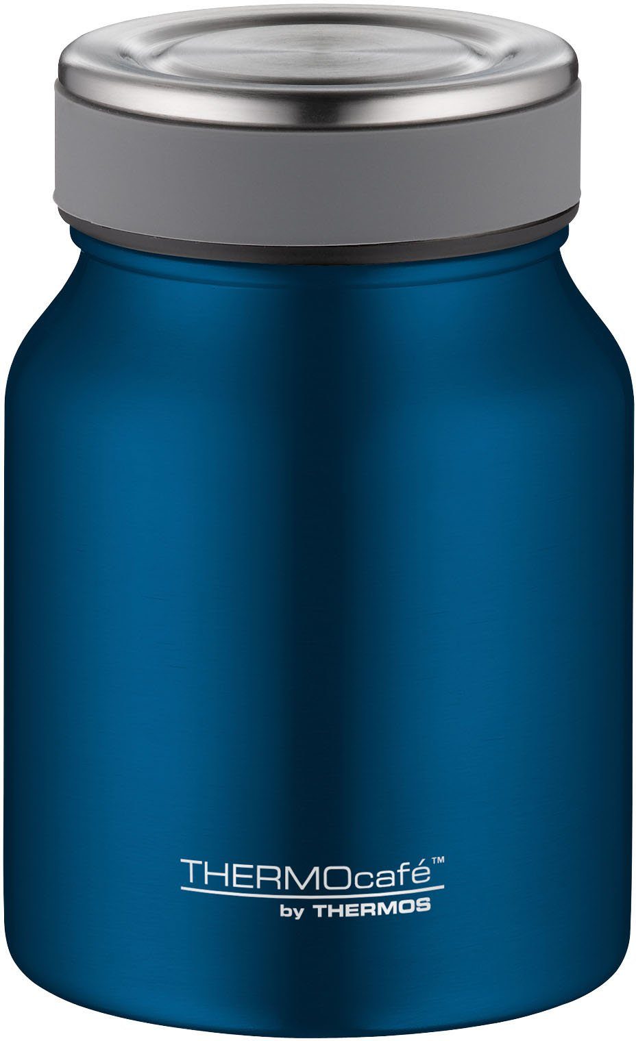 THERMOS Thermobehälter TC FOOD JAR, Thermobehälter für Essen, spülmaschinenfest, Edelstahl, Kunststoff, Silikon, (1-tlg), 0,5l, 9h heiß & 14h kalt, dicht & auslaufsicher