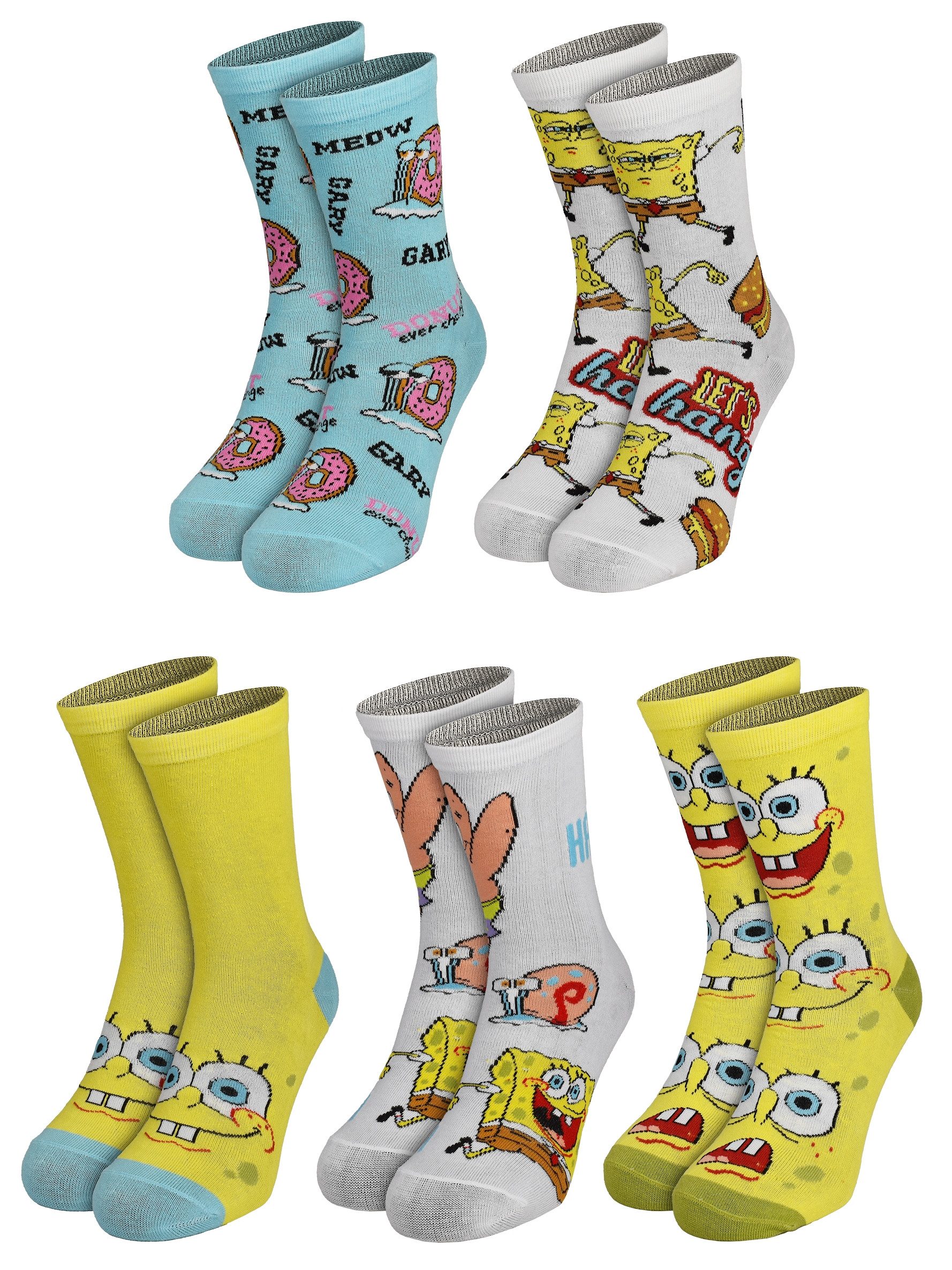 United Labels® Socken Spongebob Schwammkopf Socken günstig online kaufen