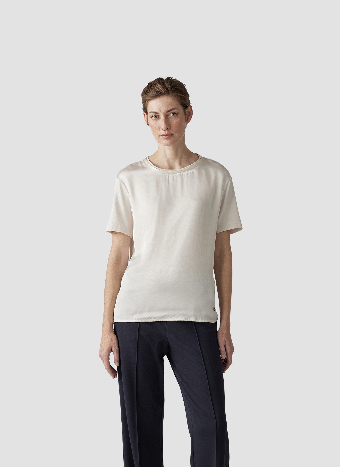 Print-Shirt LeComte Shirt mit schimmernder Optik
