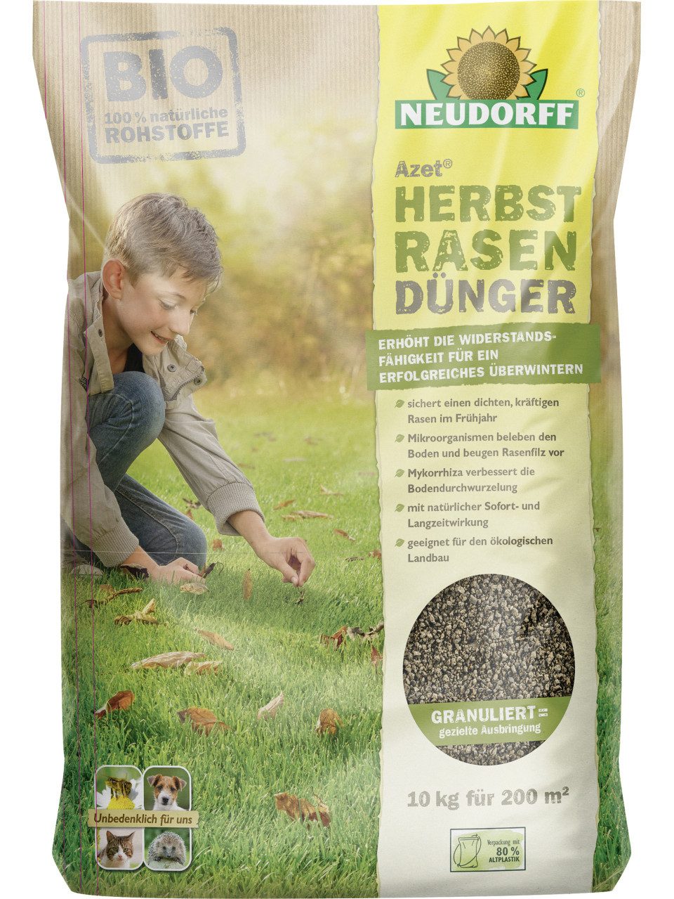 Rasendünger Azet Herbst-Rasendünger 10 kg