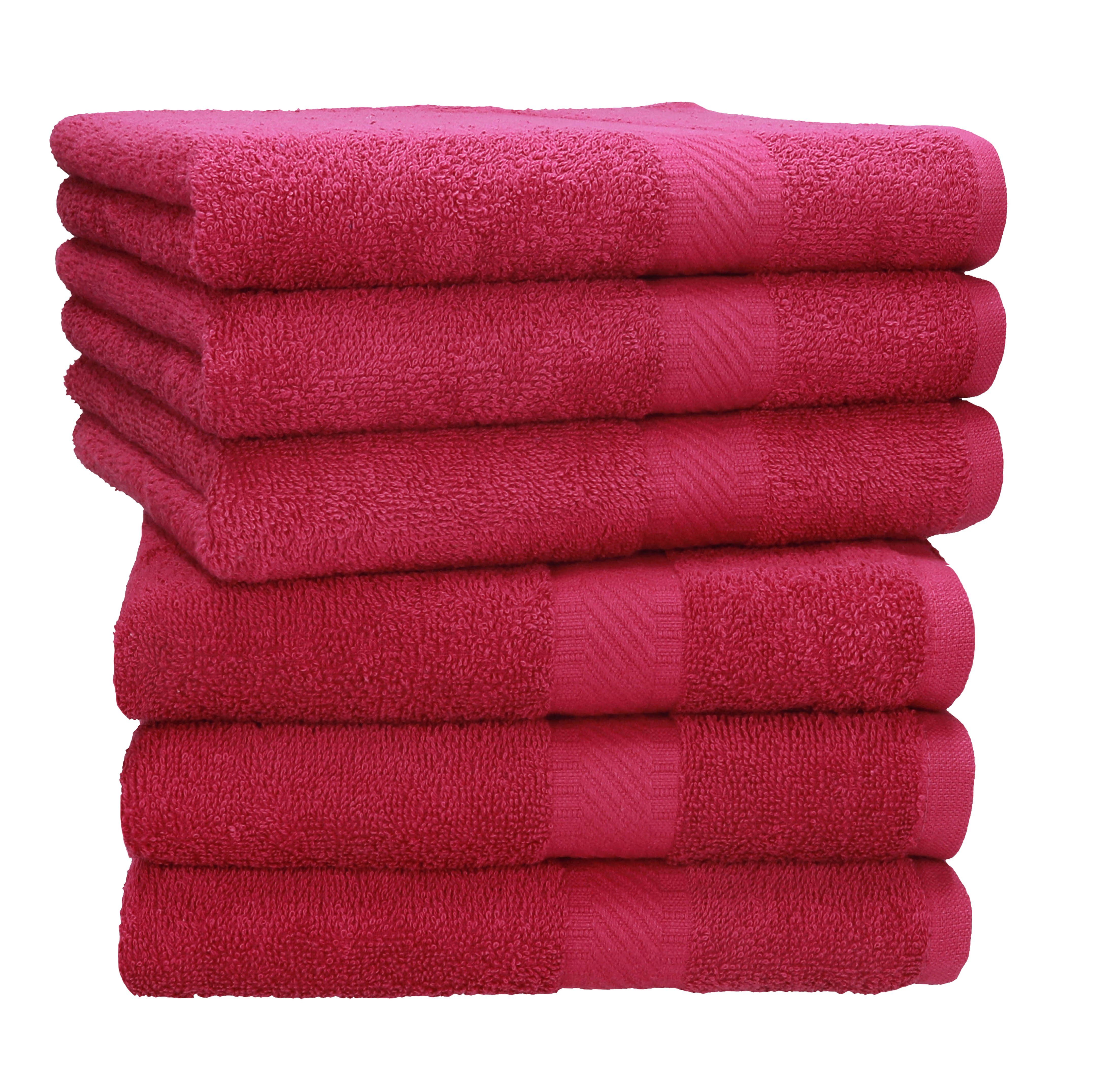 Betz Handtücher 6 Stück PALERMO Handtuch-Set, 100% Baumwolle günstig online kaufen