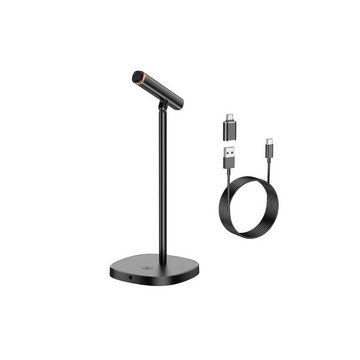 HOCO Mikrofon Tischmikrofon in Schwarz für Notebooks und USB-C Mobiltelefone (1-tlg)
