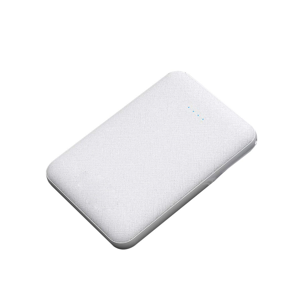 Nivzo Mini 5000mAh Externer Akku mit 2,0A Output Tragbares Handy Ladegerät Powerbank 5000 mAh (5 V), Leicht zu halten und tragen, Kompatibel mit iOS und Android