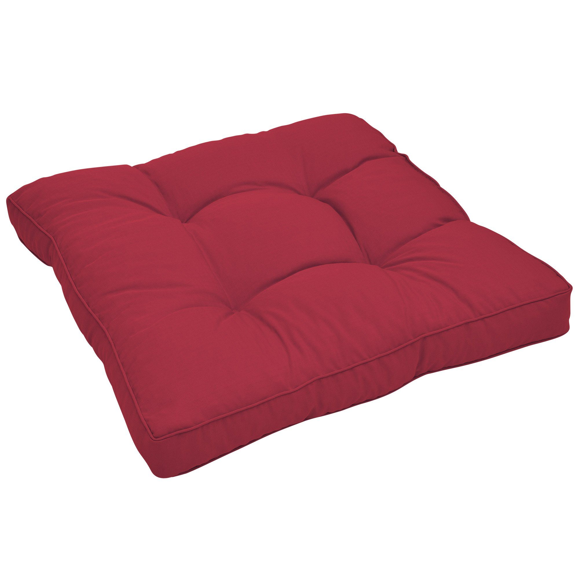 Beautissu Sitzkissen Xluna, Loungekissen Sitz Rot