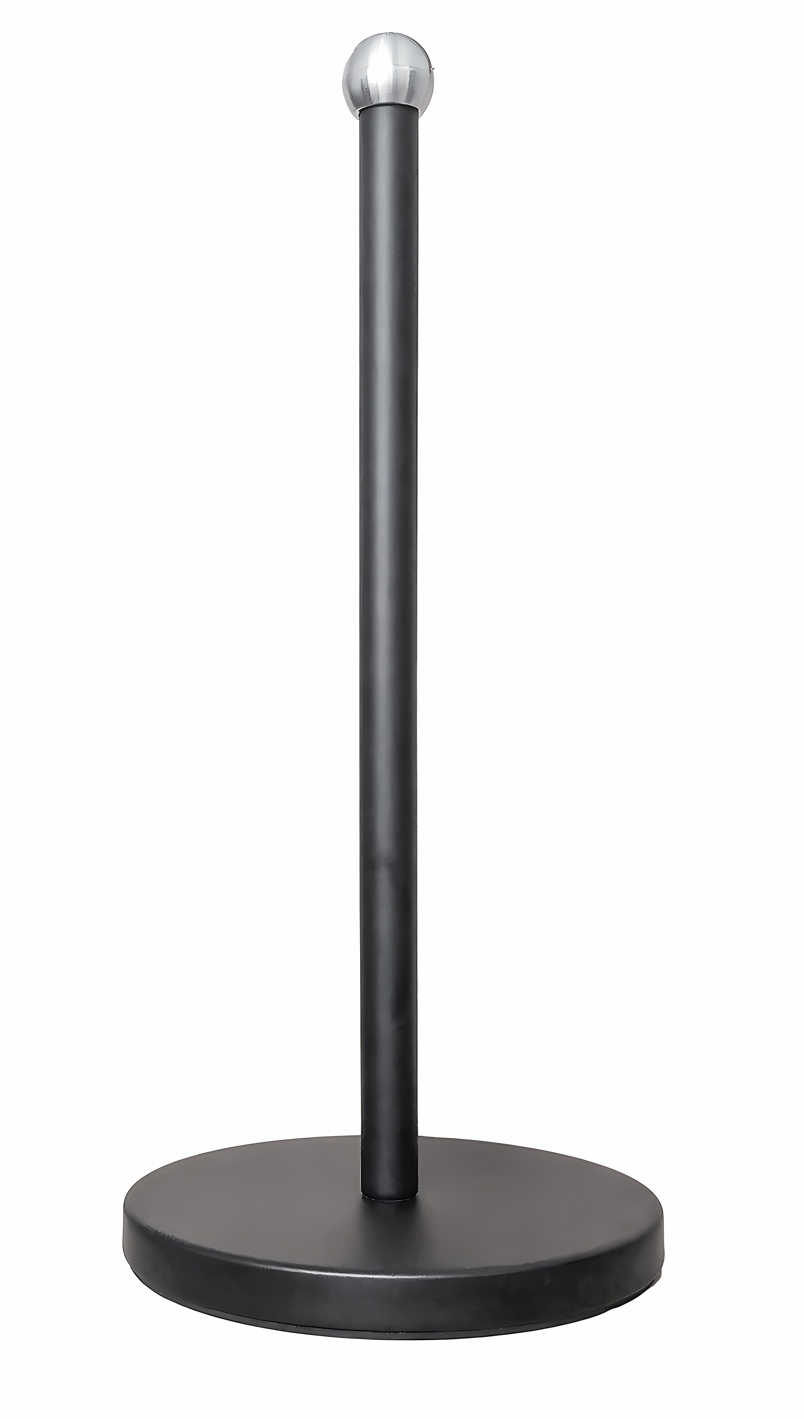 Küchenrollenhalter KÜCHENROLLENHALTER 34cm aus Metall Küchenpapierhalter 34 (Schwarz)