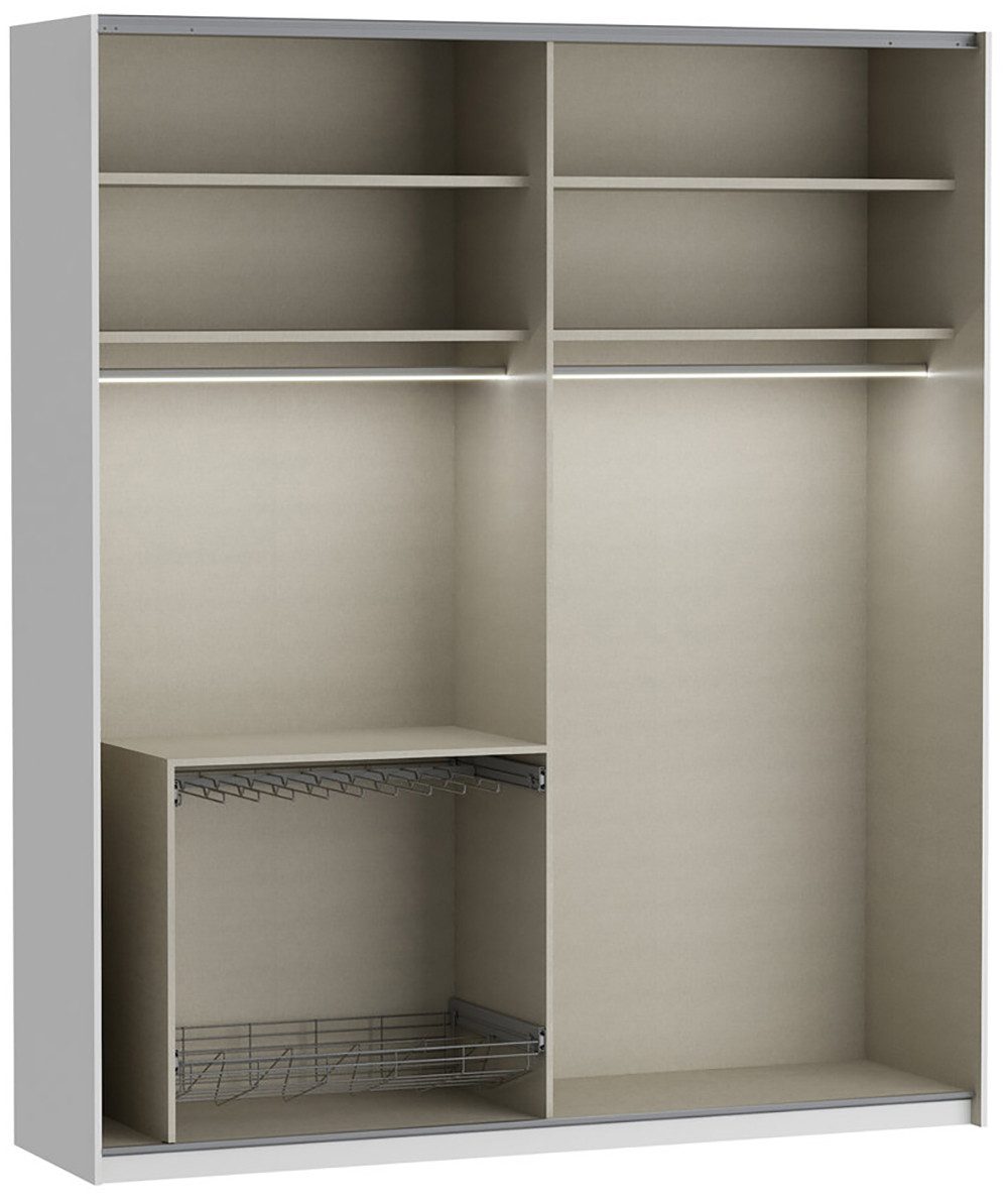 FORTE LED Lichtleiste, Bewegungsmelder, LED fest integriert, Neutralweiß, B/H/T 97/2,7/1,5 cm optional bestellbar,einfache Montage