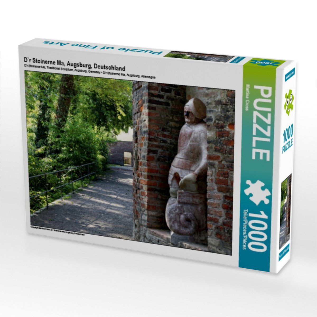 Martina CALVENDO von Cross, 1000 Foto-Puzzle cm Stoinerne Teile Bild Ma, D`r Deutschland CALVENDO Puzzle 1000 Augsburg, x Puzzle Puzzleteile Lege-Größe 48 64