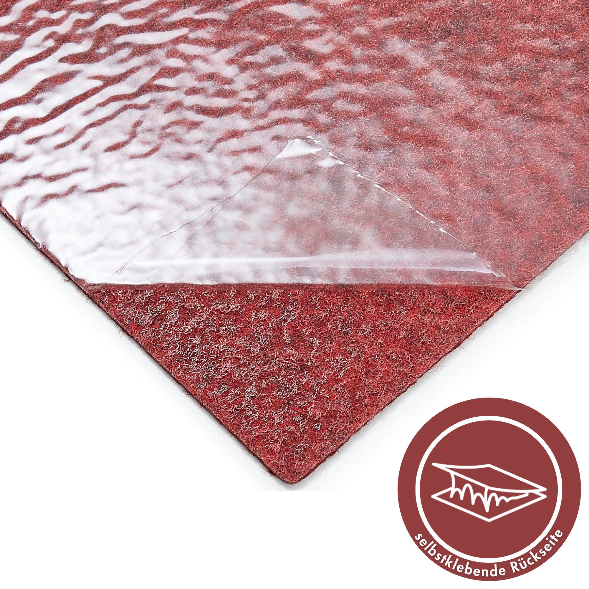 Andiamo Teppichfliese Skandi, selbstklebend, Gesamthöhe 4 mm, rechteckig, 40x40 cm, 25 Stück (4 qm), 50 Stück (8 qm) oder 100 Stück (16 qm)