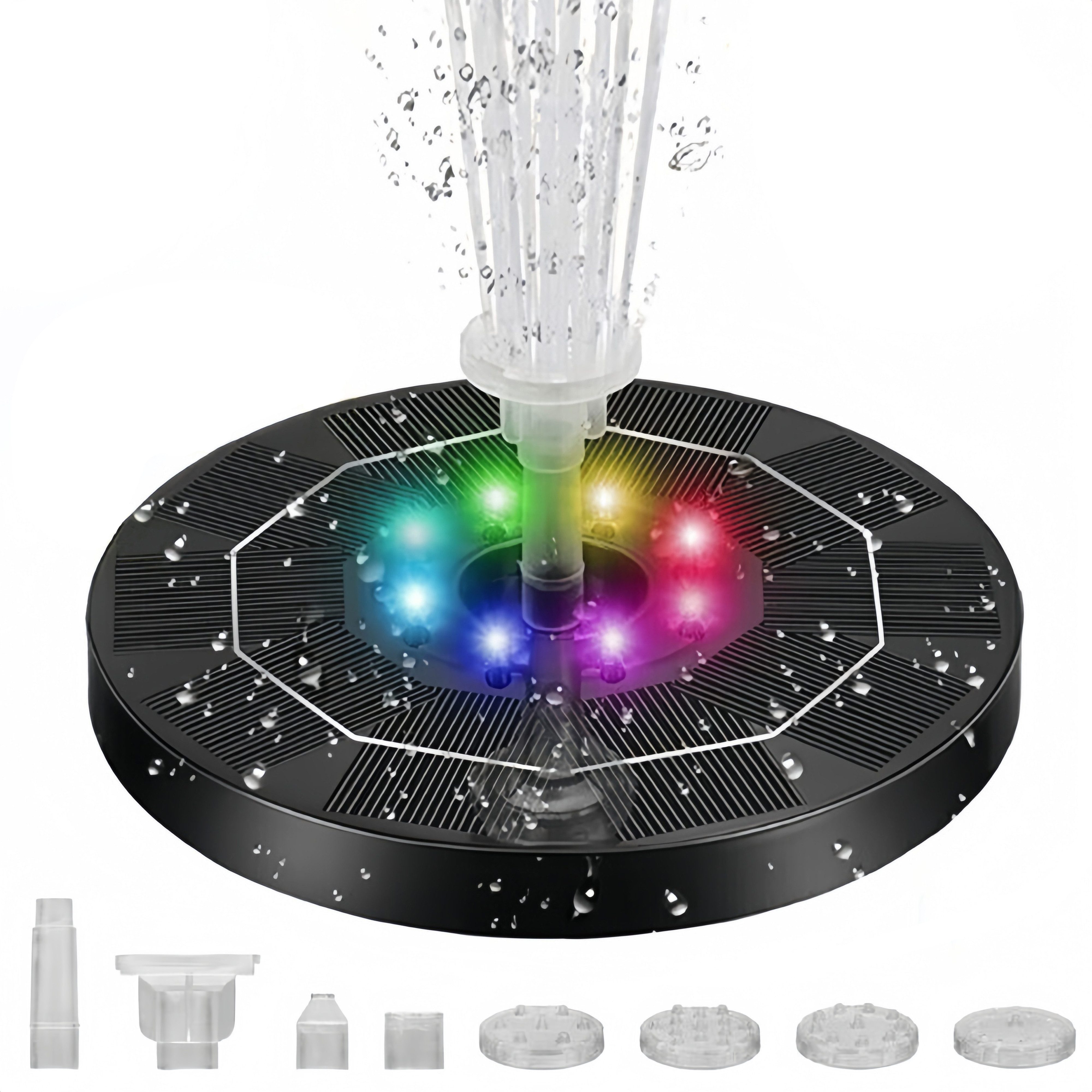BlingBin Gartenbrunnen Solarbrunnen Schwimmender Springbrunnen Außen günstig online kaufen