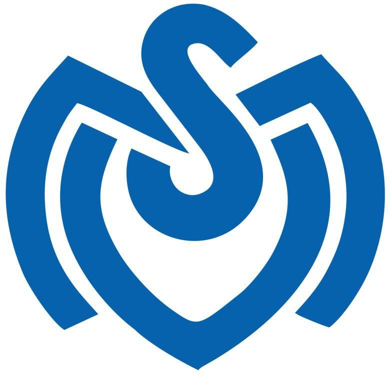 Wall-Art Wandtattoo MSV Duisburg Retro Logo (1 St)