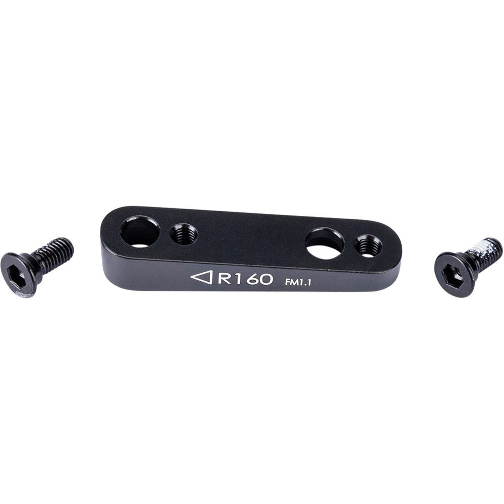 Tektro Scheibenbremse Tektro Adapter 160mm für Flat Mount Bremse, F-6, hinten schwarz