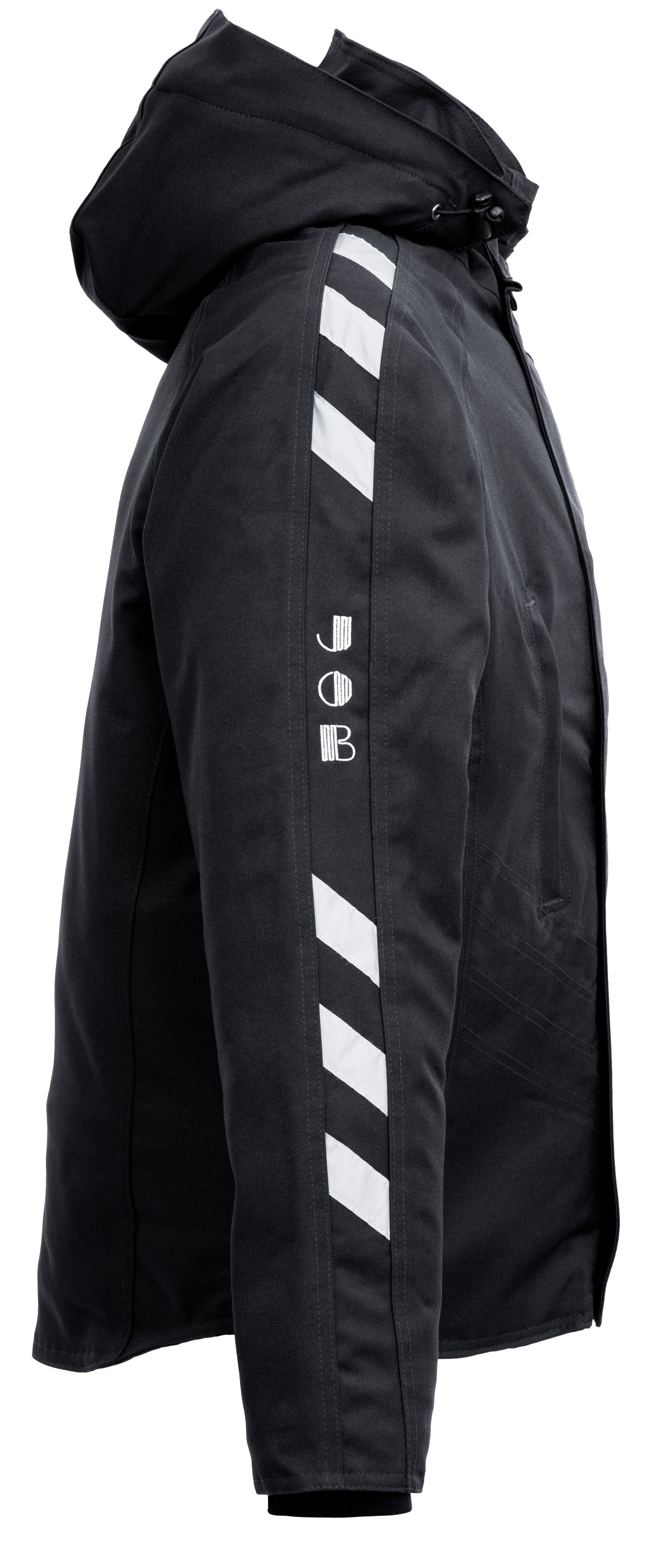 JOB-Tex Winterjacke Arbeitsjacke Zimmerer-Jacke schwarz JOB