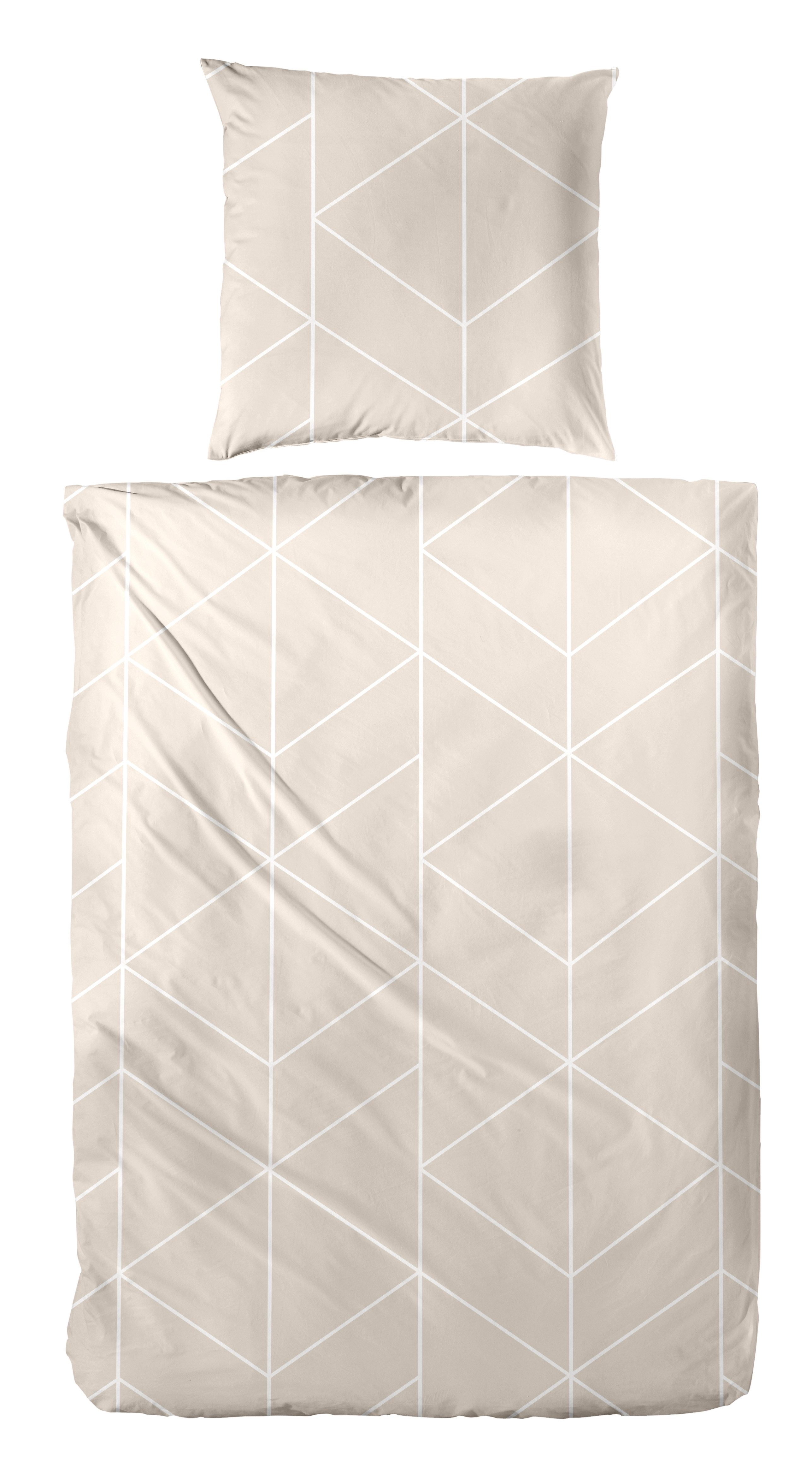Primera Bettwäsche Mako-Satin-Bettwäsche Golden, Mako-Satin, mit günstig online kaufen