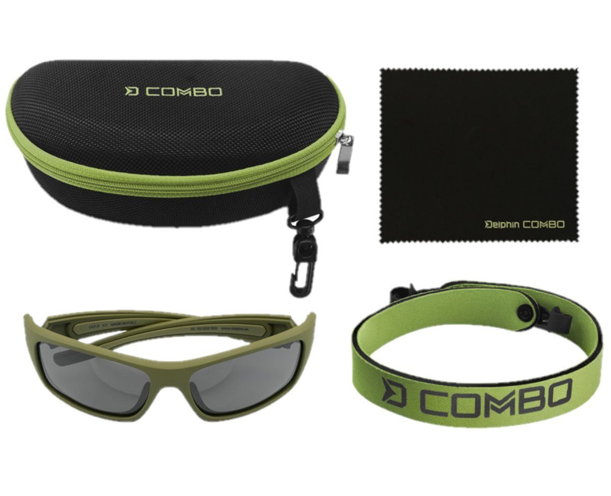 Sonnenbrille Polarisationsbrille SG COMBO Sonnenbrille mit Etui, Band und Tuch