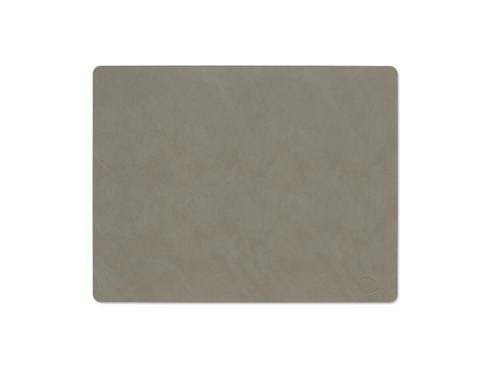 LIND DNA Platzset Nupo Tischset Square L flint grey, Table Mat Square L Nupo Flint Grey