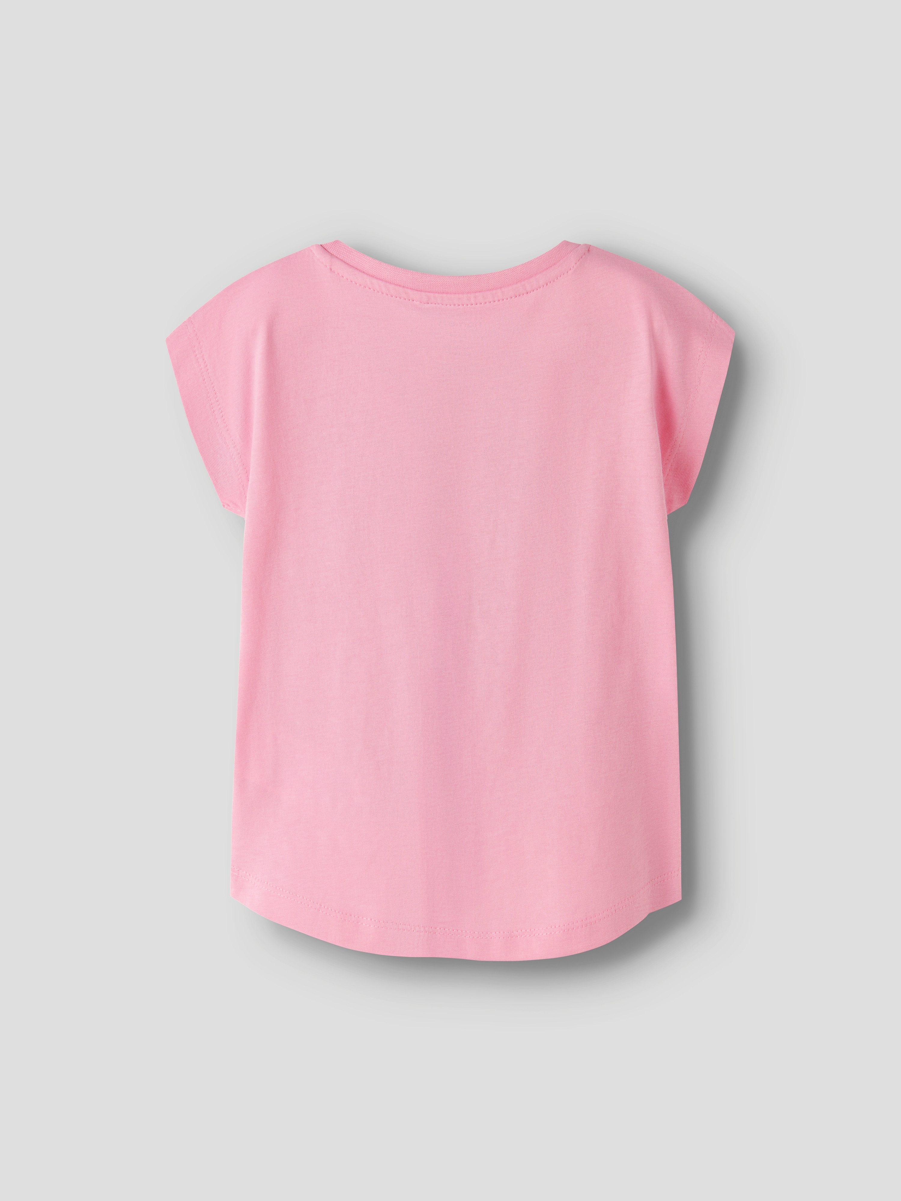 Name It T-Shirt NMFVOTIA CAPSL TOP Baumwolle, loose fit – Bild 3 von 4